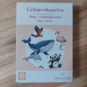 Gebarenkaarten deel 3 Dieren