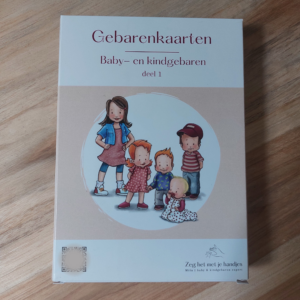 Gebarenkaarten deel 1 de basis